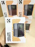 Pin V Mount K&F Concept V99 Pro - Sạc nhanh PD100W – DC/D-Tap/Dual USB-C/USB-A, Màn Hình TFT