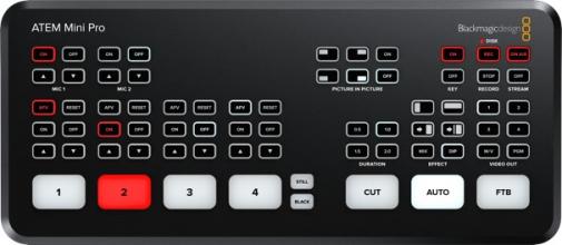 Bàn trộn hình ảnh Blackmagic Atem Mini Pro